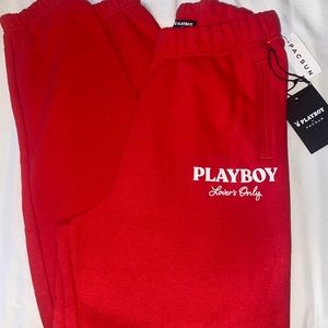 Playboy X PacSun Lovers Only Sweats NWT XS